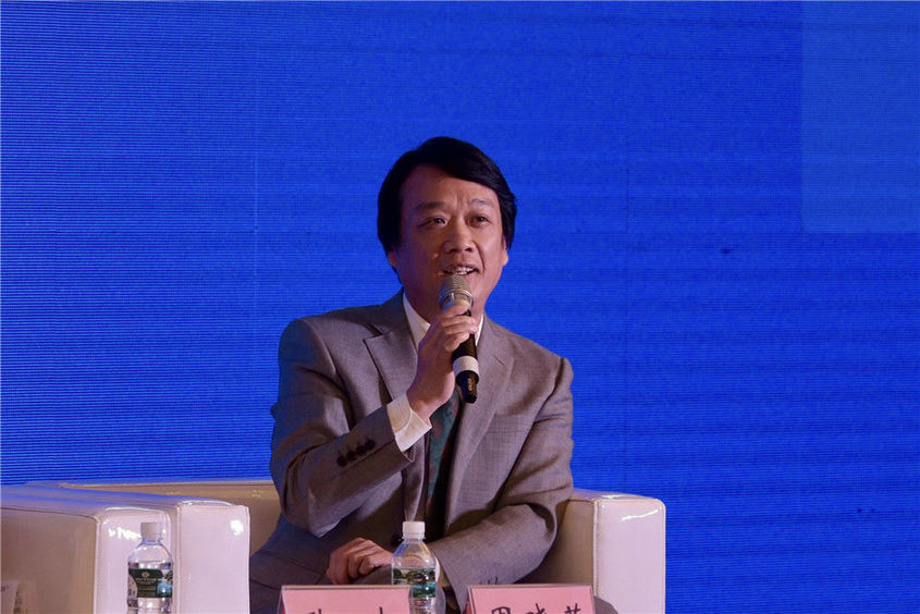 扬州大学旅游烹饪学院院长,中国烹饪大师,淮扬菜烹饪大师周晓燕发言.