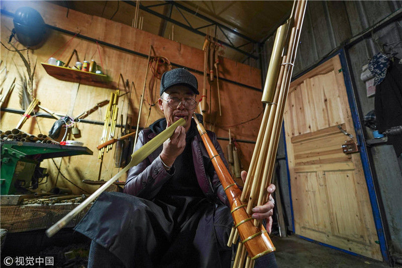 贵州黔东南:探访丹寨苗族芒筒芦笙制作技艺