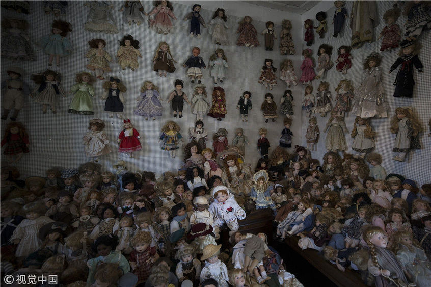 土耳其安卡拉,土耳其姑娘bircenaz yurtsever从小就特别喜欢洋娃娃