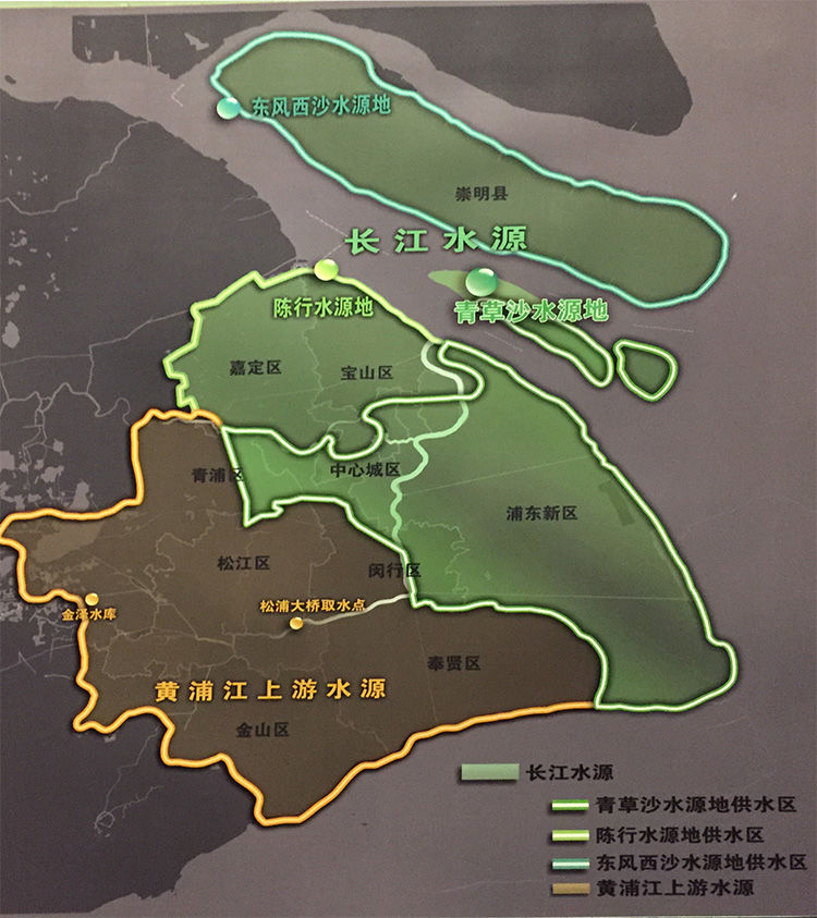 黄浦江水系图片