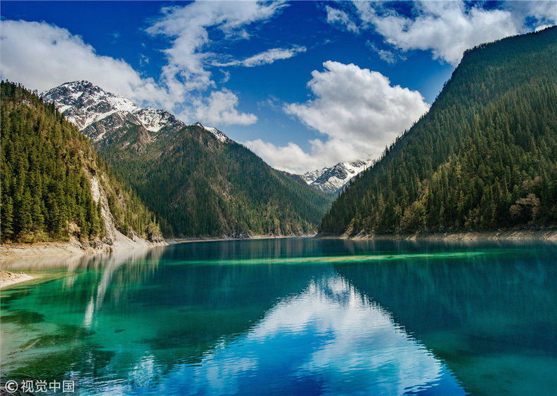 实拍九寨沟震后第一个春天 还是记忆中的童话世界