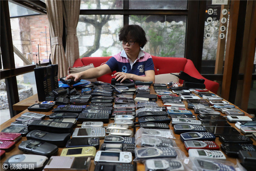 2018年5月6日,贵州省贵阳市80后女子王祝是一位老数码产品"发烧友",她