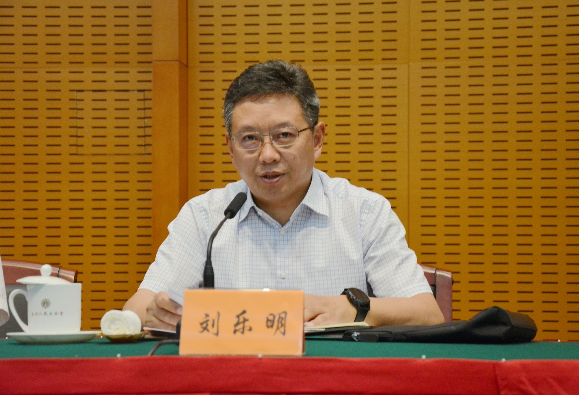 工作情况通报会,苏州市委常委,市纪委书记刘乐明向苏州市各民主党派