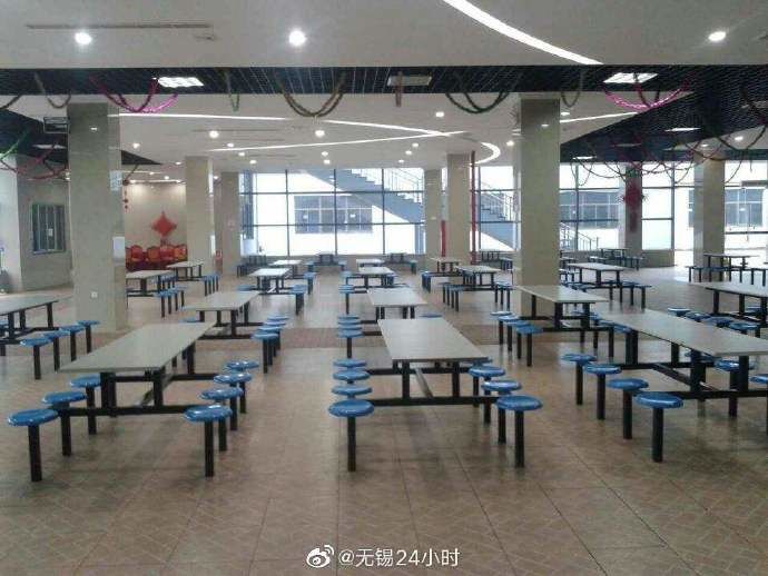 江阴职业技术学院食堂图片