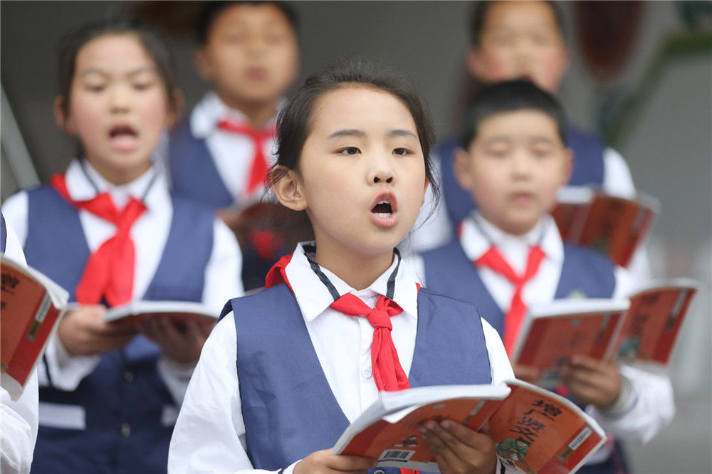 河南温县:诵读经典迎接世界读书日