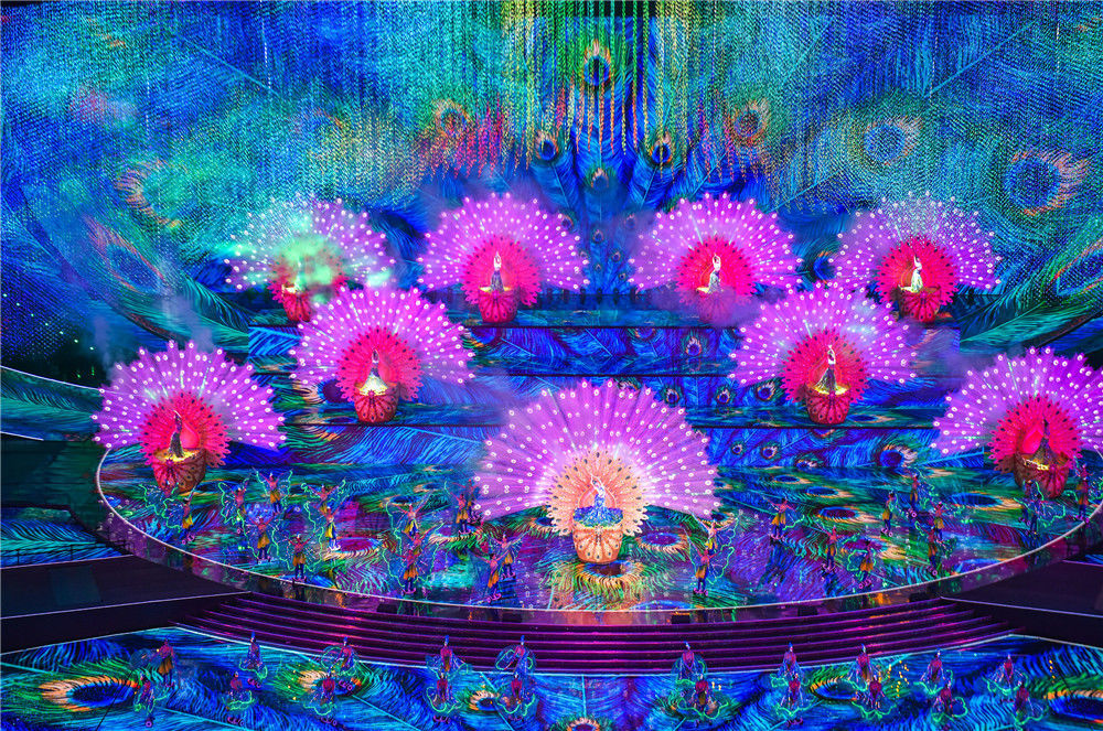 亚洲文化嘉年华亮相鸟巢 超炫丽全景舞台耀眼夺目