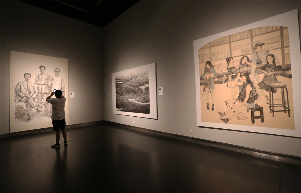 2019年9月10日,南京江苏美术馆,70件中国画精品佳作是"新常州画派"