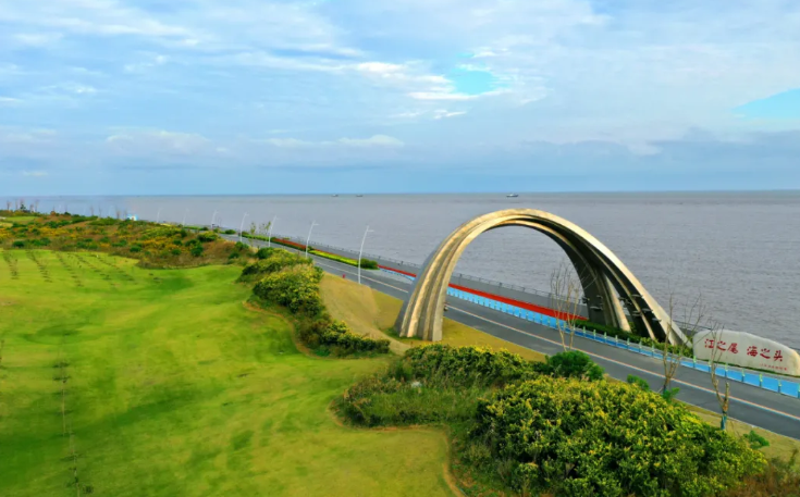 这条启东的生态带、风光带、经济带，值得你高“瞰”_荔枝网新闻