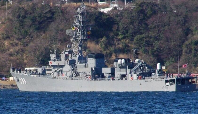 资料图:日本阿武隈级导弹护卫舰