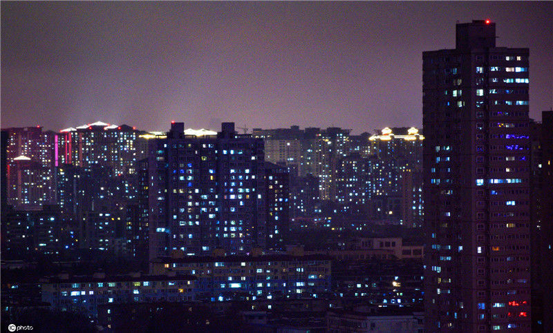 最美不过万家灯火 陕西西安夜景如画