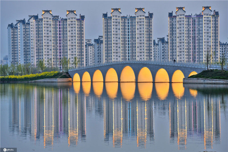 江苏淮安:里运河两岸春光美