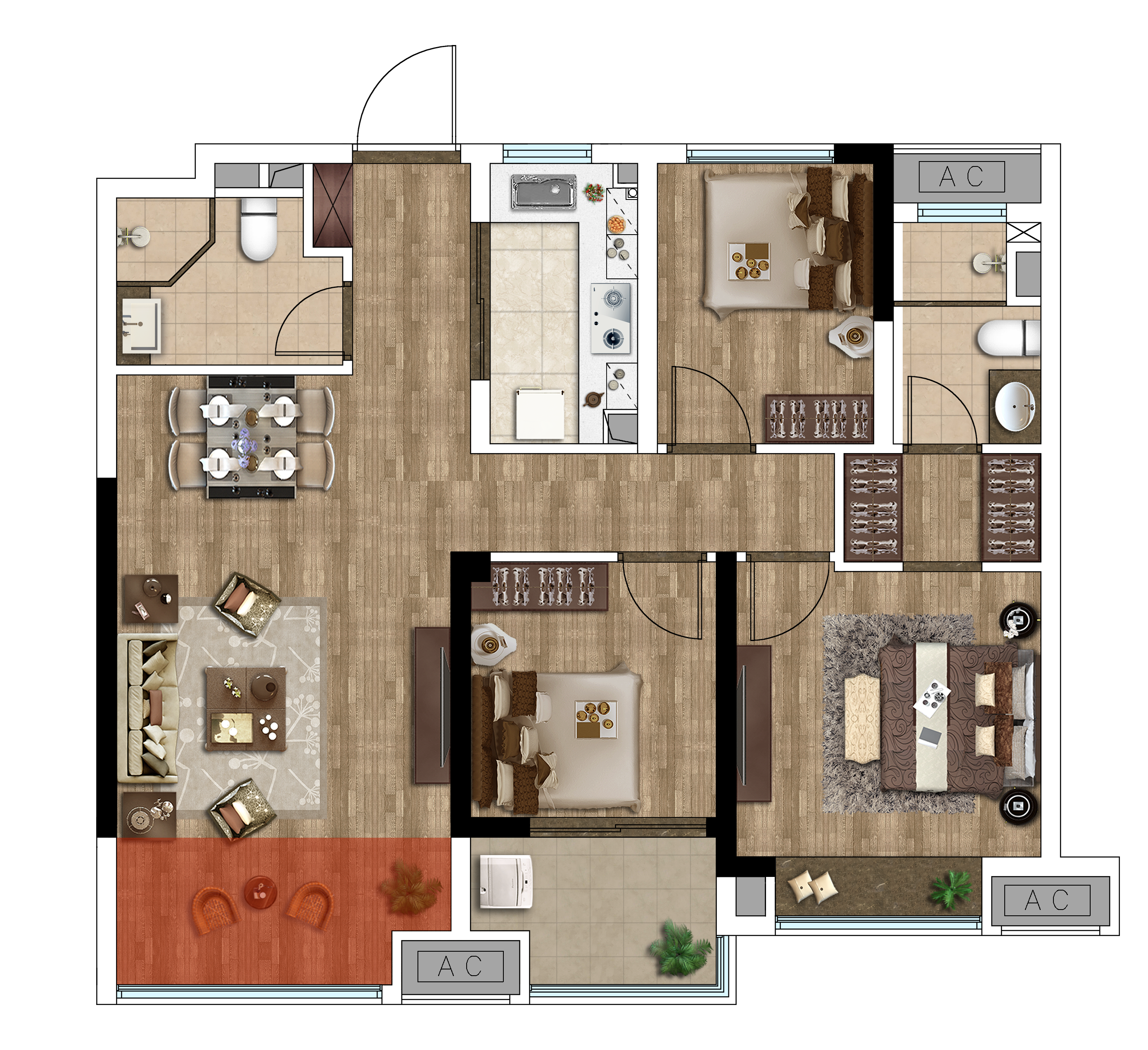 实景真现房 所见即所得 幸福生活何须等待