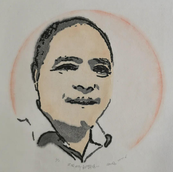 江苏启东:创作"好人"版画 致敬道德典型