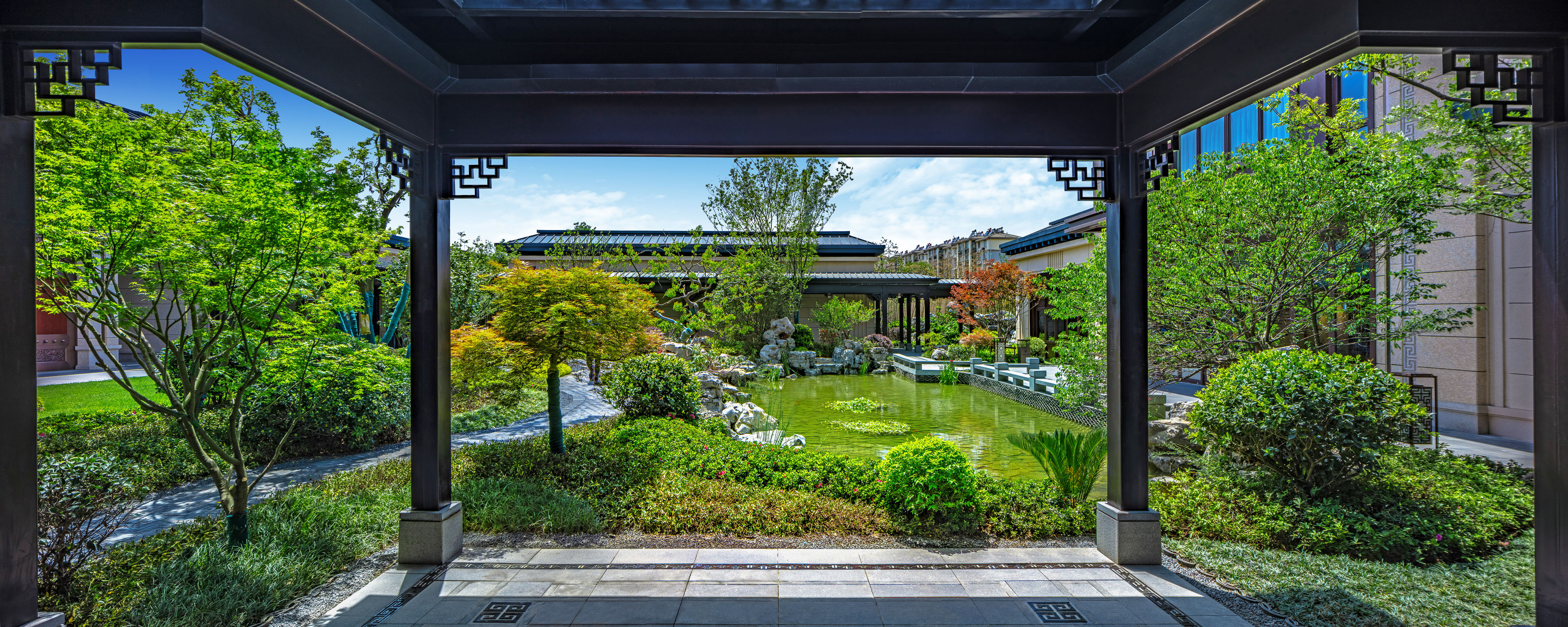 浪在都市圈 八盘耀金陵|风雅园景 江宁孔雀城筑就舒适雅居