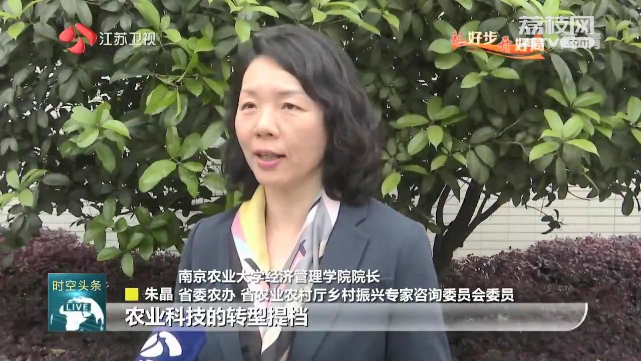 厅乡村振兴专家咨询委员会委员,南京农业大学经济管理学院院长朱晶说