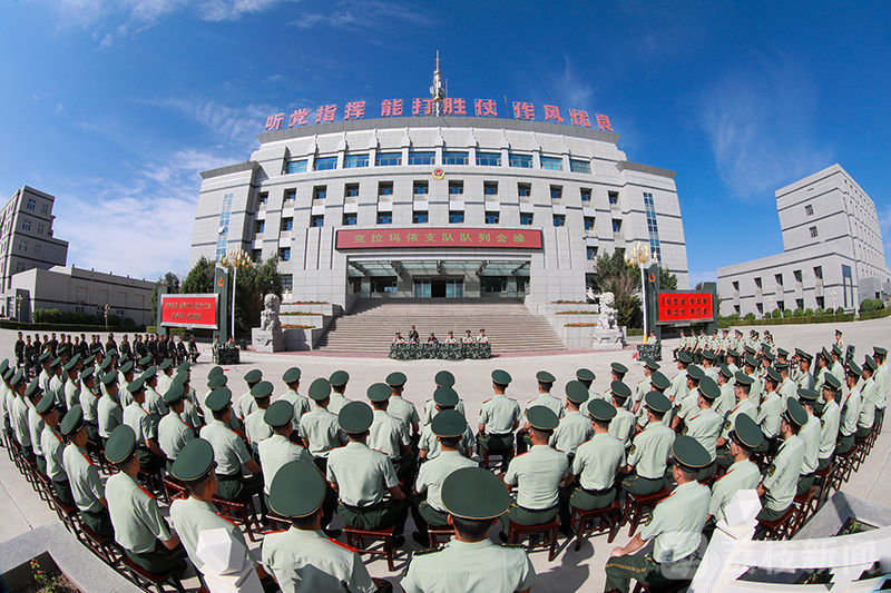 新疆武警兵团总队图片