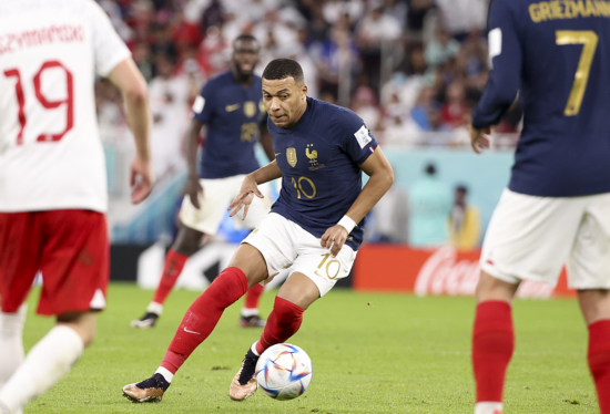 法国球员姆巴佩。