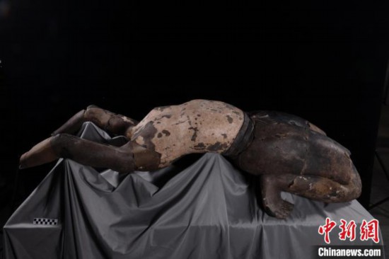 图为&ldquo;28号俑&rdquo;。　秦始皇帝陵博物院供图