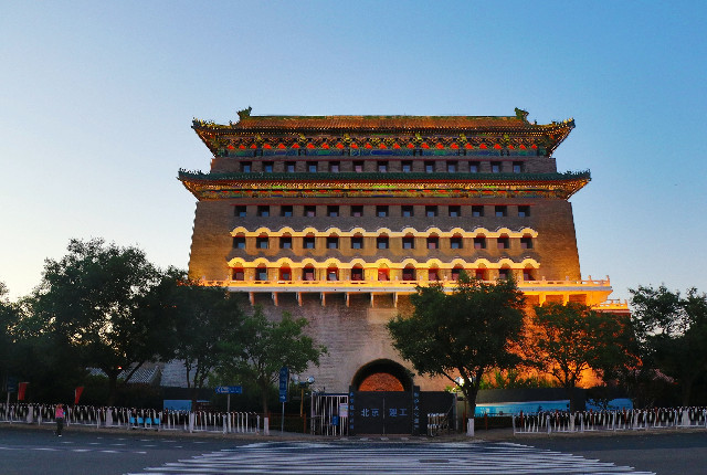 北京正阳门箭楼修缮后亮出真容 预计年底对社会开放