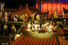 2022年6月22日，郑州，戏剧聚落群“只有河南·戏剧幻城”景区上演精彩剧目。
