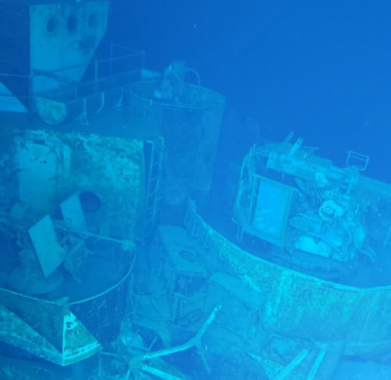 △公布的照片显示&ldquo;萨米&middot;B&rdquo;号的驾驶室