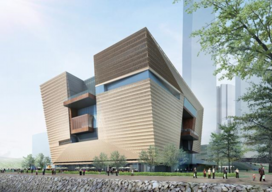 △香港故宫文化博物馆主体建筑