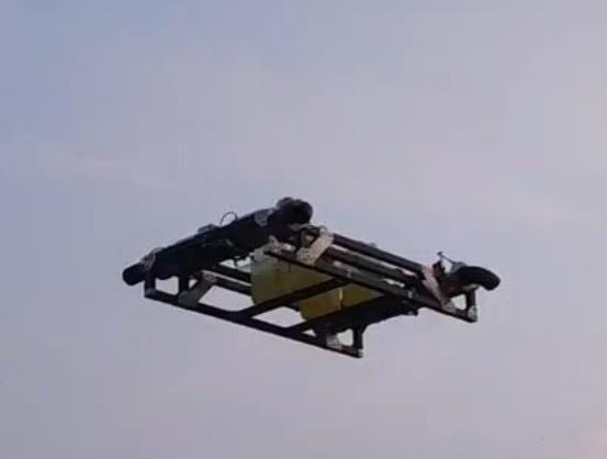 飞行器|载重量100公斤 我国自主研发首款垂直起降喷气动力飞行器试飞成功