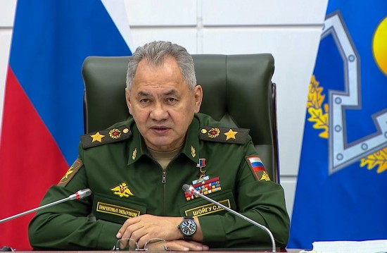 俄罗斯国防部长绍伊古资料图。图源: IC photo