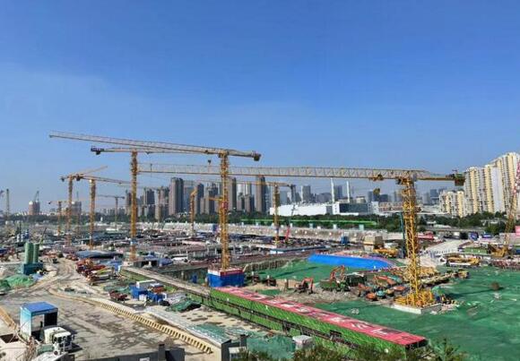 施工|亚洲最大地下综合交通枢纽施工取得新进展