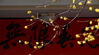  2023年1月27日，浙江省金华市武义县熟溪街道居民小区一住户门前的一株腊梅绽放，与门头上“无限春光”火红的对联横批交相辉映，衬托出浓浓的节日氛围。