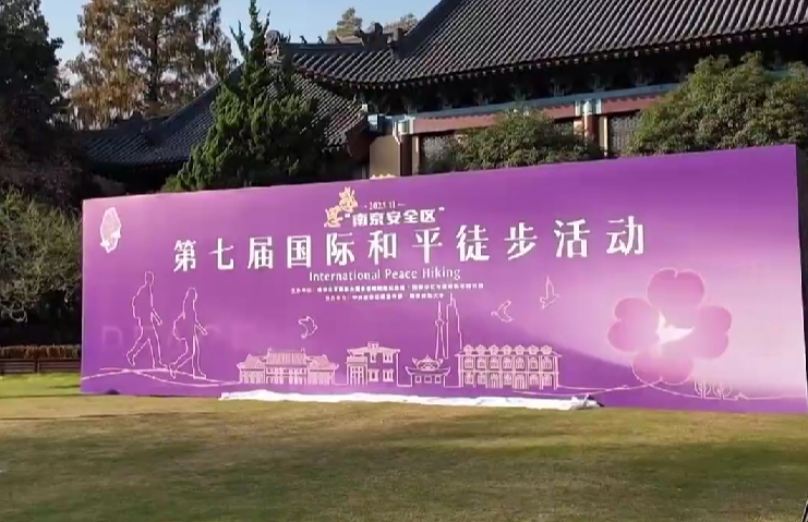 第7届南京安全区国际和平徒步活动举行