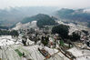 2023年2月21日，受冷空气的影响，重庆市黔江区海拔1000米以上的高山地区普降春雪，银装素裹、山舞银蛇，这场立春后的第二场春雪把群山、田园、村庄掩映成童话世界，美不胜收。