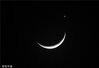 2023年3月24日，天空上演“星月童话”，月掩金星亮相。