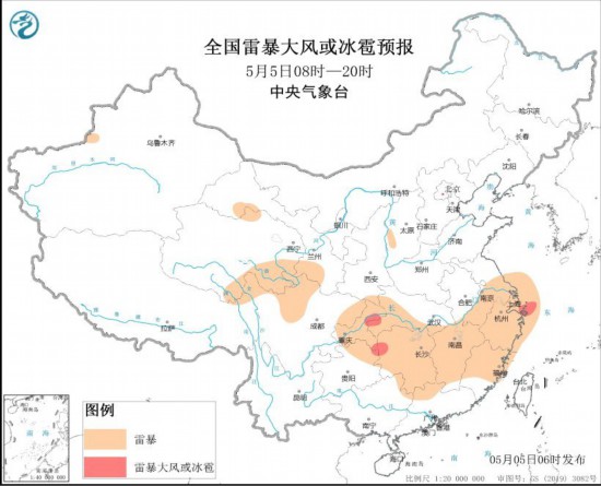 重庆贵州湖南江西等地将有强对流天气